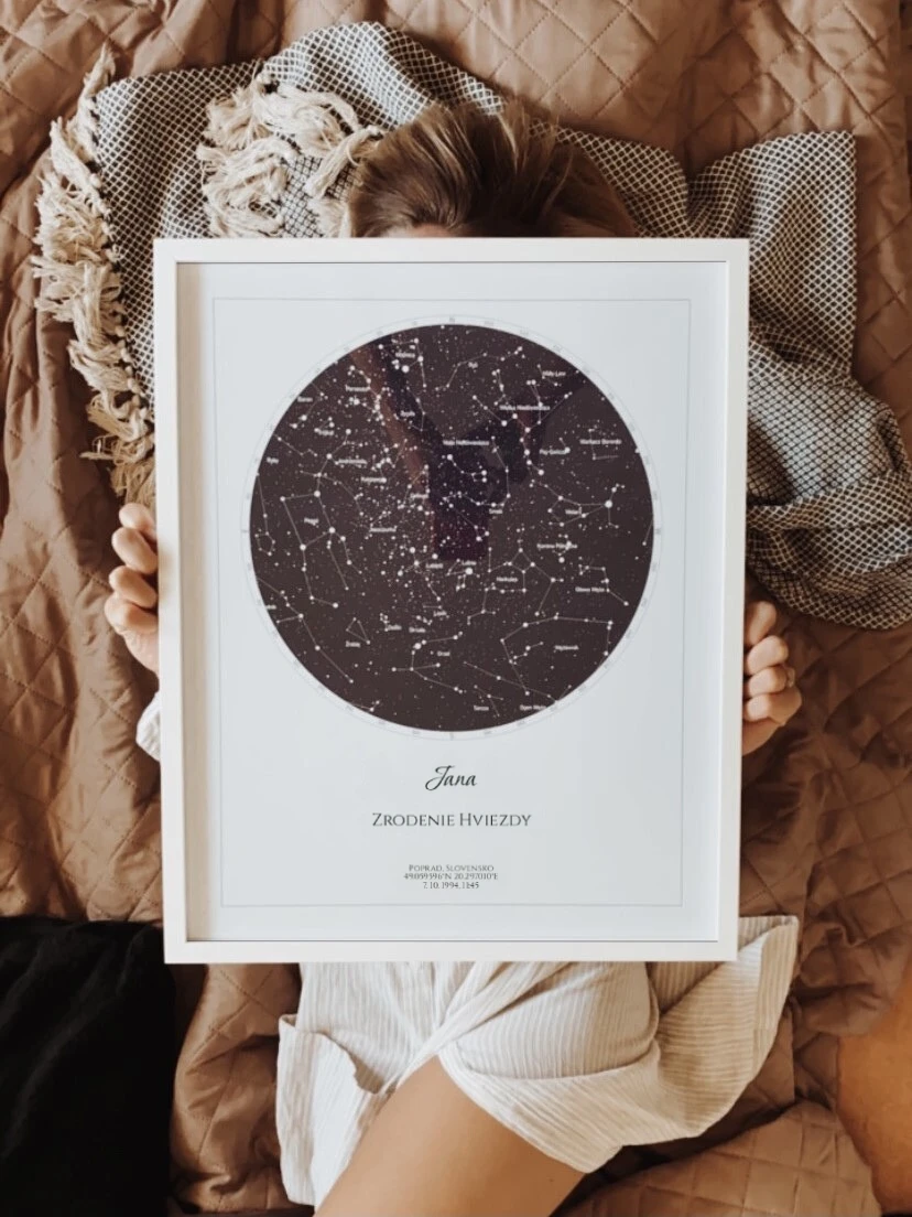 Rozloženie hviezd v deň narodenia pre výnimočné okamihy